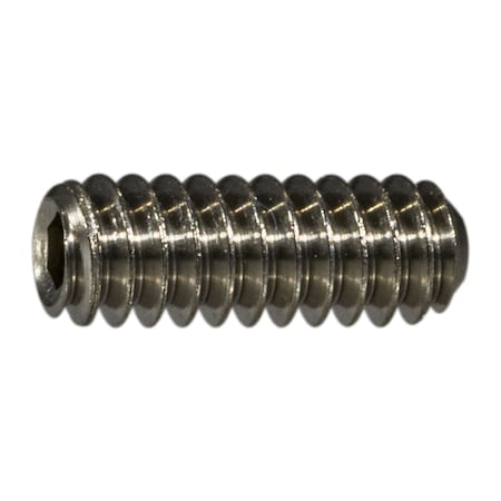 Midwest Fastener #4-40 x 5/16" 18-8 Stainless Steel Coarse Thread Hex Socket Headless Set Screws 20PK 75002